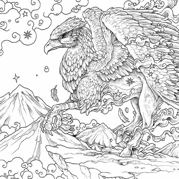 Mythomorphia: An Extreme Coloring and Search Challenge