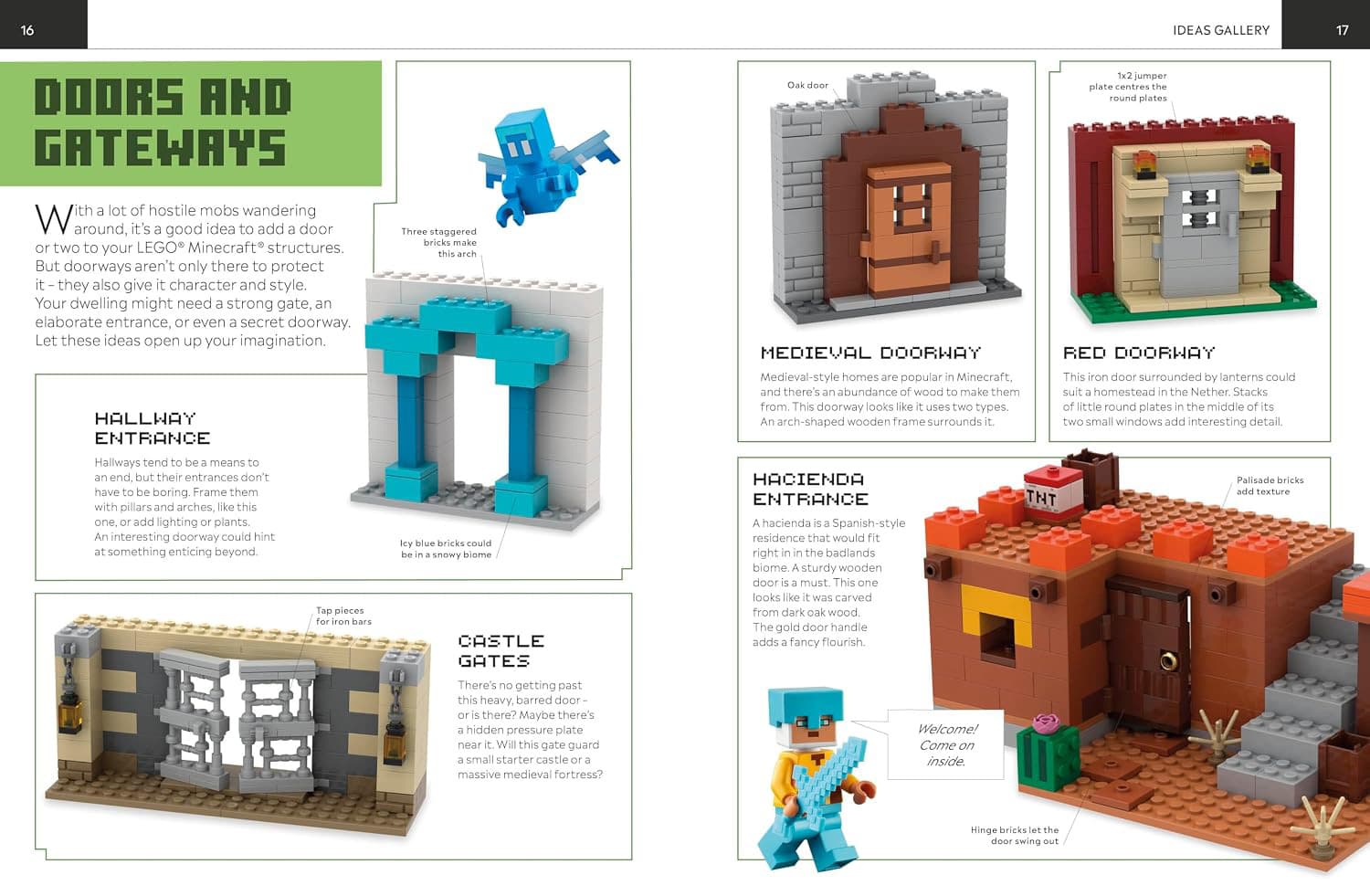 How to Build LEGO Minecraft Houses