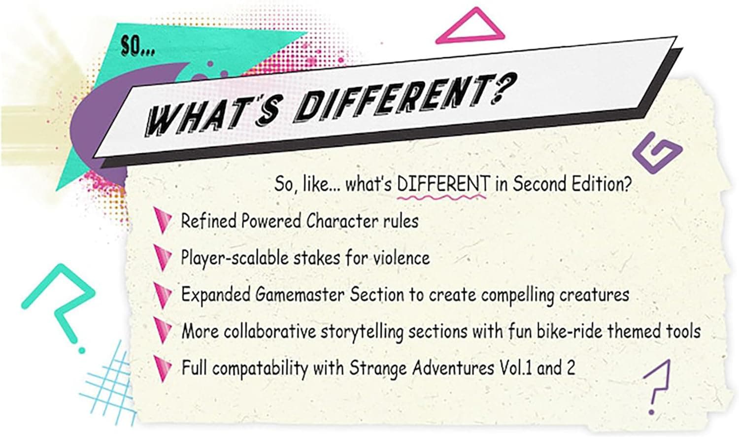 Kids on Bikes RPG - Strange Adventures in Small Towns