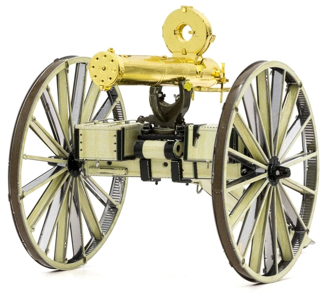 Wild West Gatling Gun Metal Model Kit