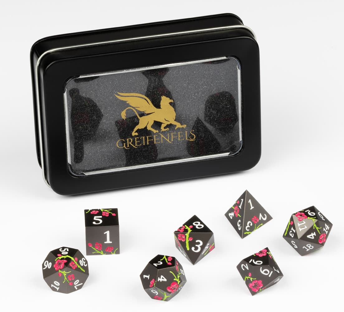 Metal Blossom Black