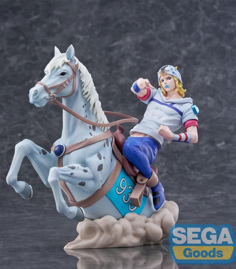 Johnny Joestar & Horse Steel Ball Run PVC Figure 18 cm