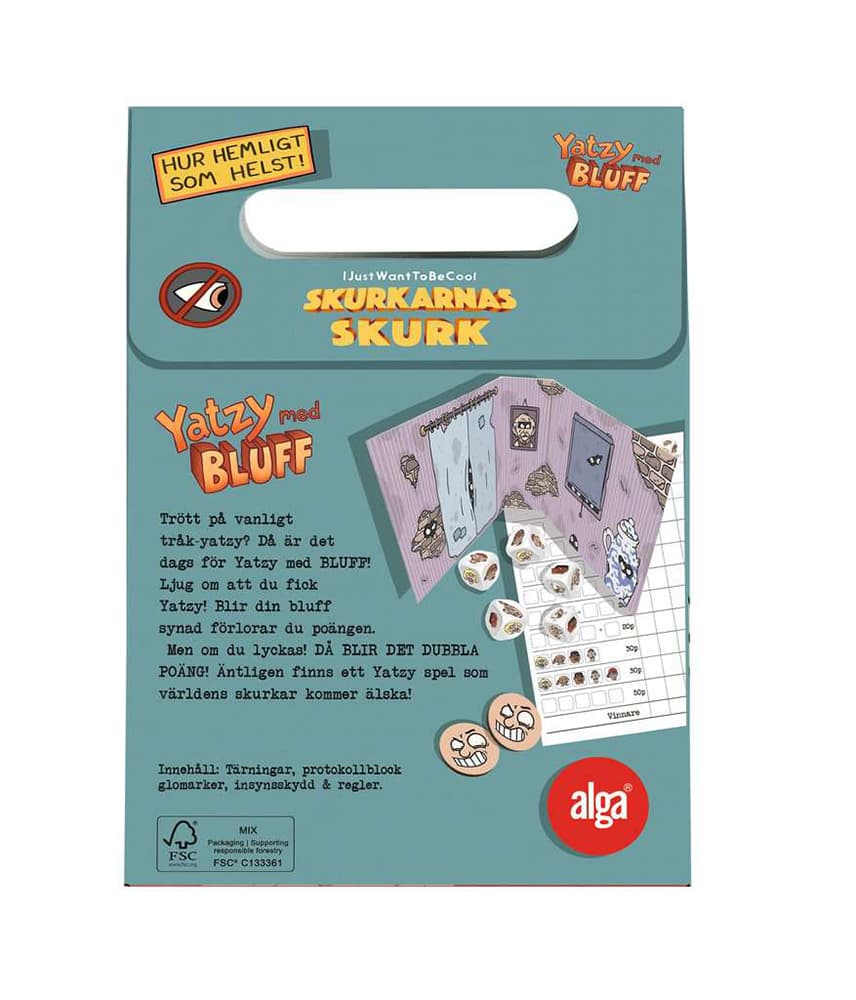 Skurkarnas Skurk - Yatzy med bluff