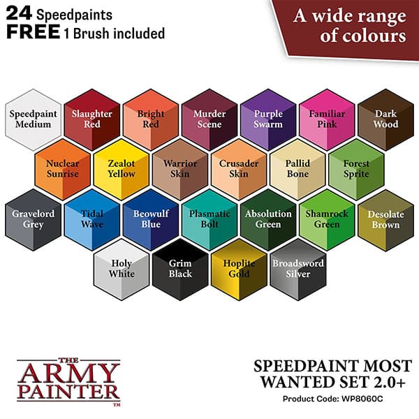 Speedpaint Most Wanted Set