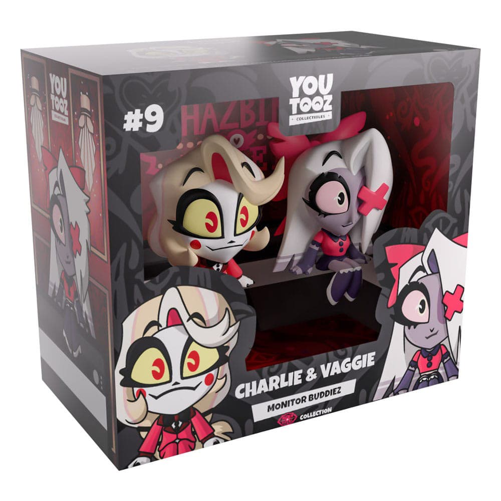 Charlie & Vaggie Monitor Buddiez Vinyl Figures