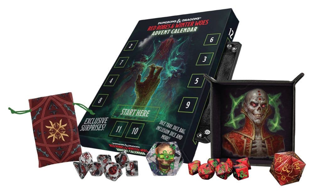 Dungeons & Dragons Advent Calendar Red Robes & Winter Woes