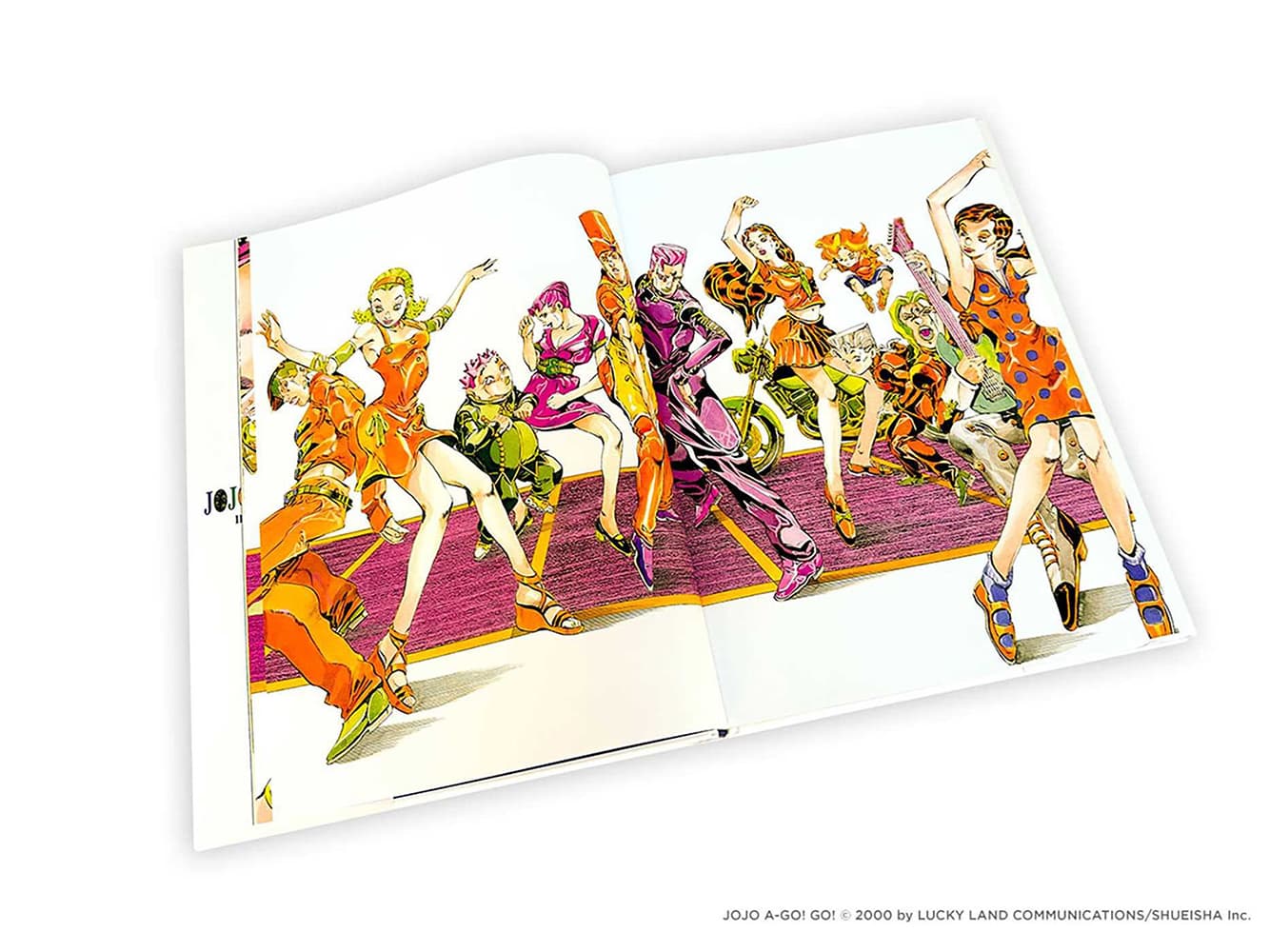 JoJo A-Go!Go! Illustrations
