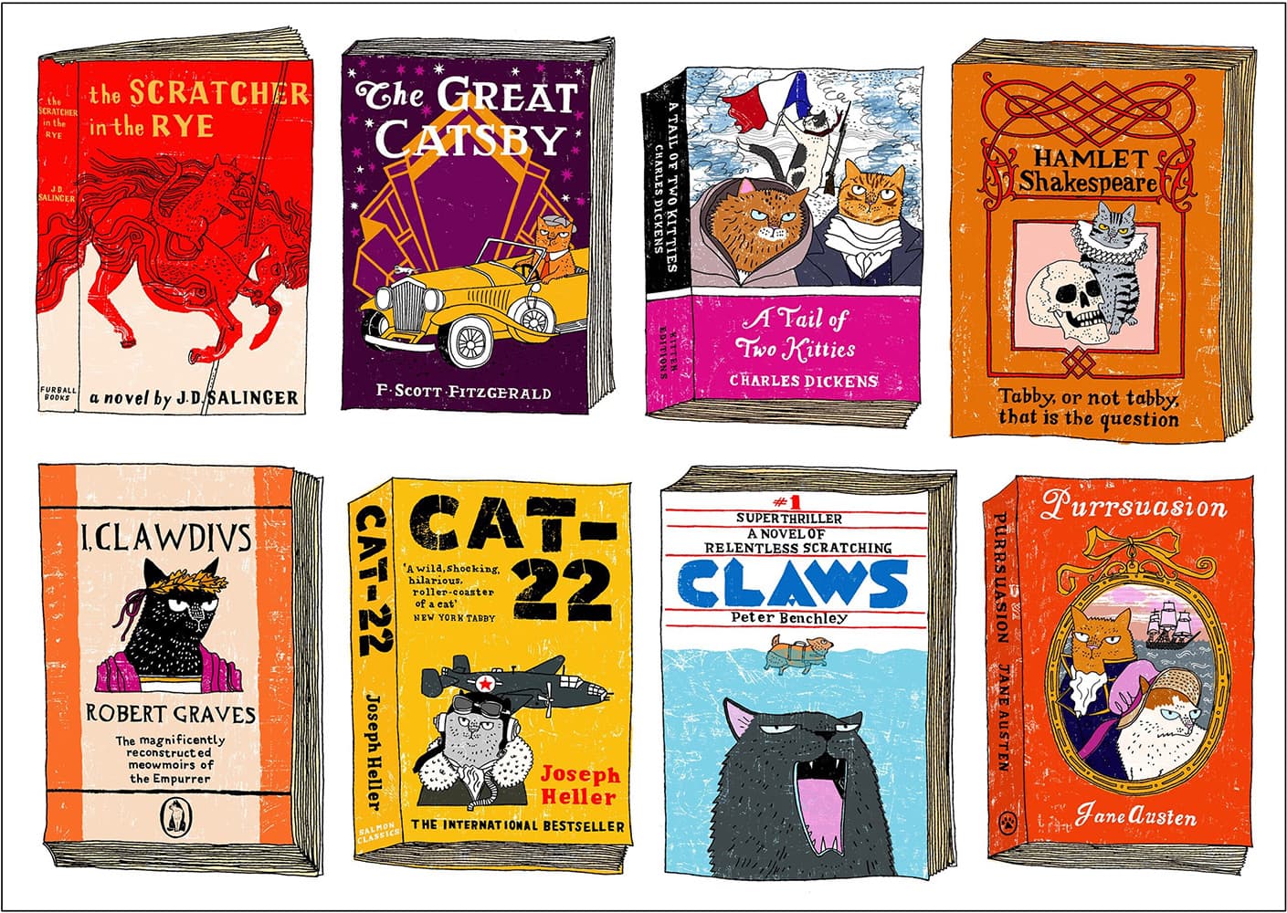 Well-Read Cats Puzzle 1000 pcs