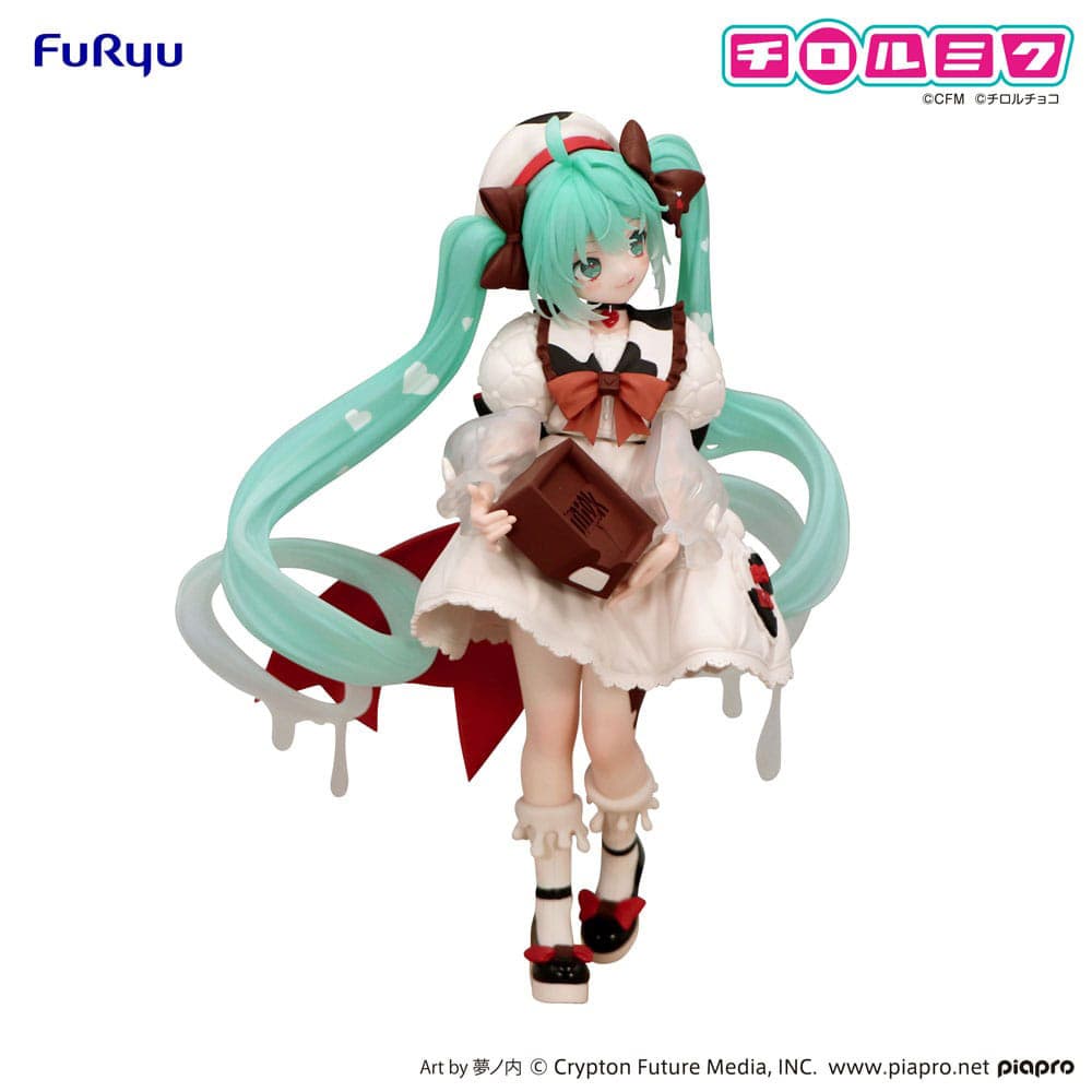 Hatsune Miku x Tirol Choco Milk Ver. PVC Statue 18 cm