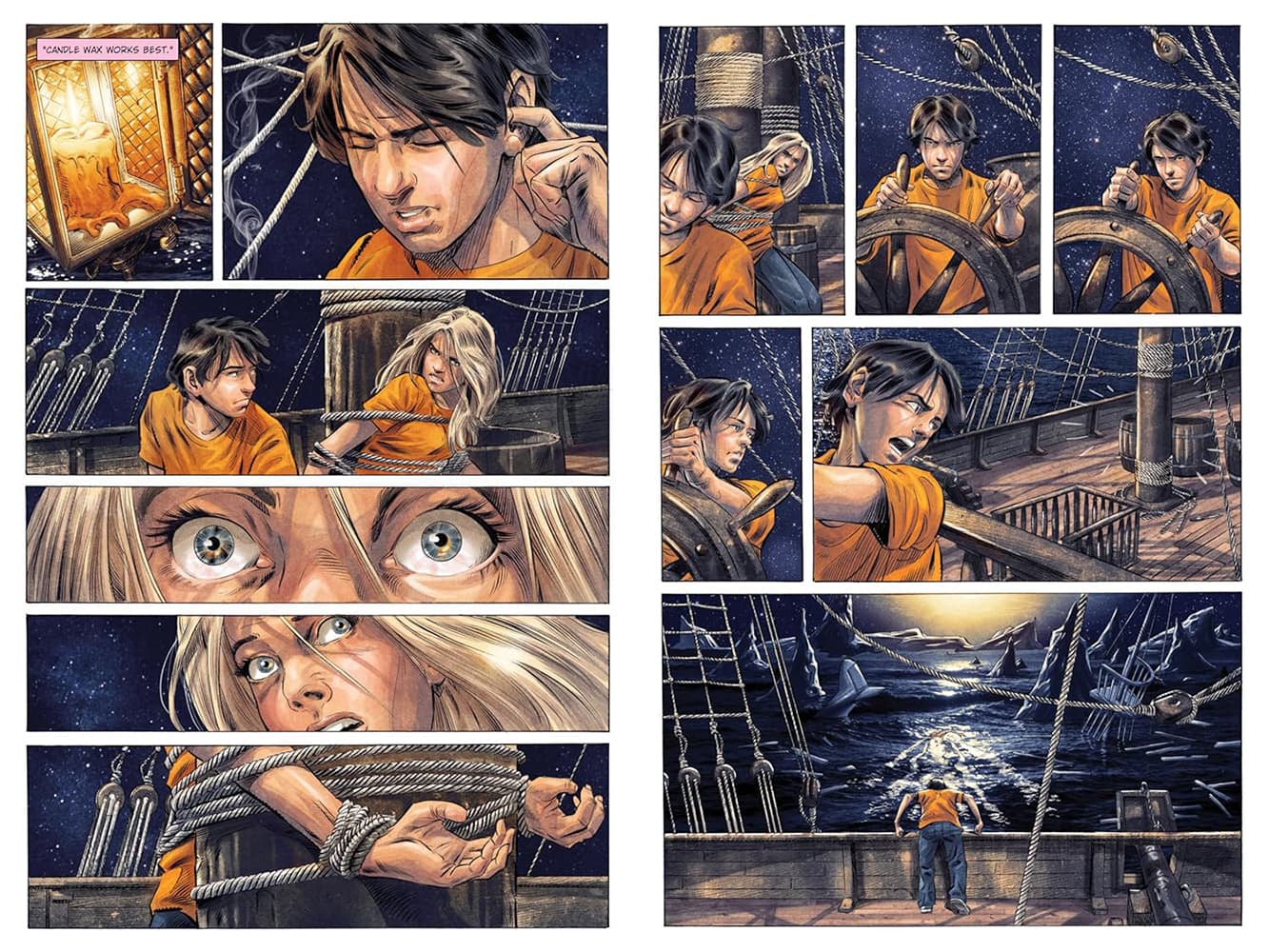 The Sea of Monsters Graphic Novel