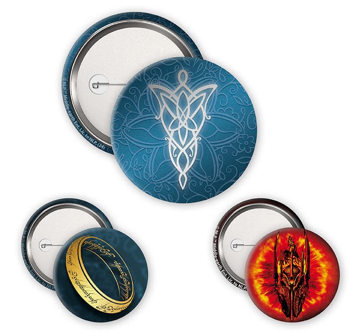 Middle Earth Badge Pack
