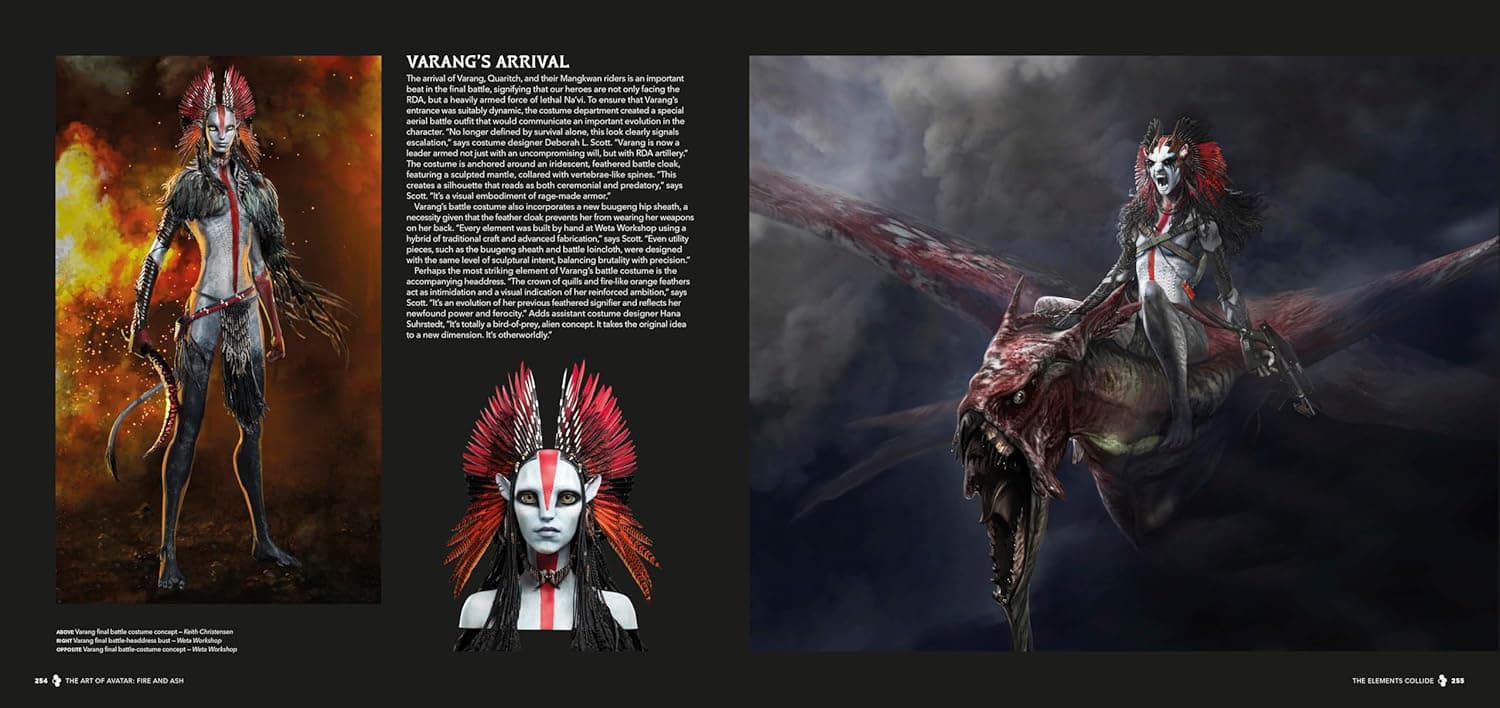 The Art of Avatar: Fire and Ash
