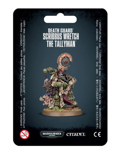 Death Guard Scribbus Wretch the Tallyman