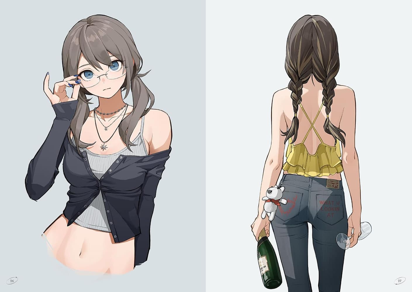 Yukina Artworks & Fashion Sketch
