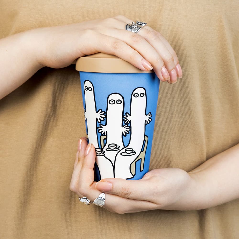 Hattifatteners Tea Party Take Away Mug 450 ml