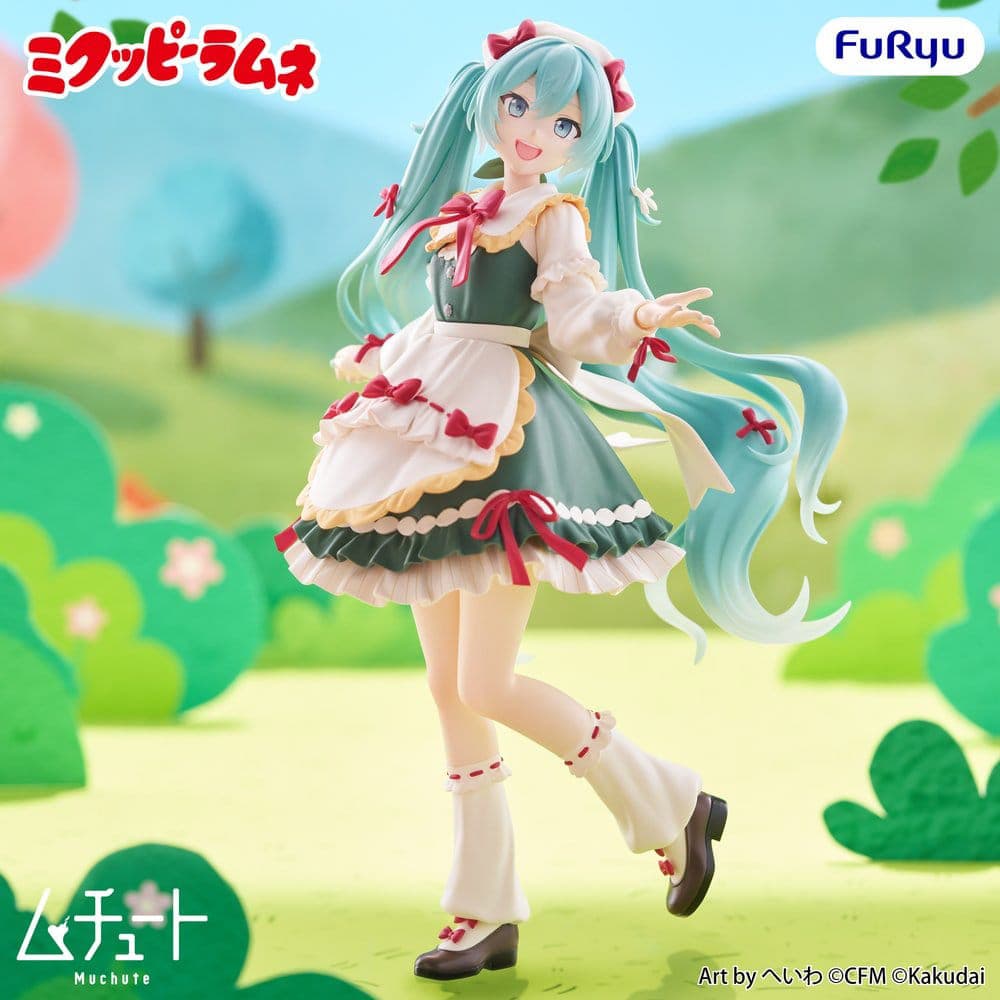 Hatsune Mikuppy Ramune Muchute Version PVC Figure 18 cm