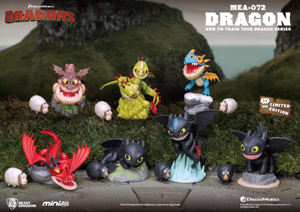 How to Train Your Dragon Mini Egg Figures Series 10 cm