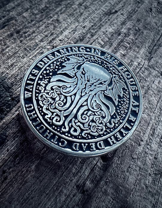 Cthulhu Waits Dreaming In His House Pin