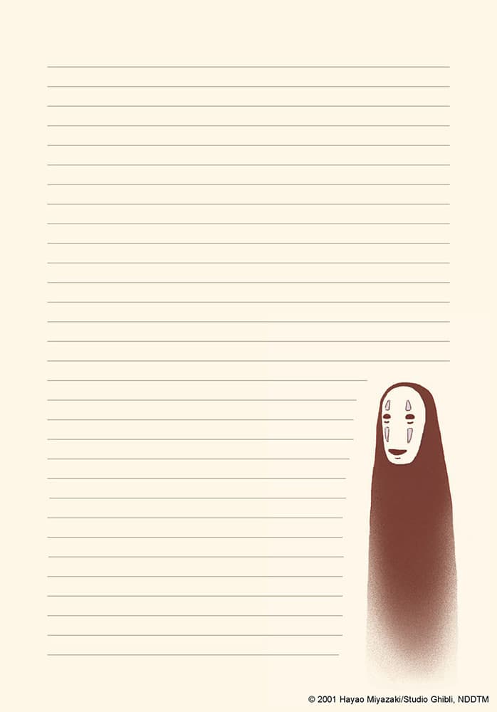 Spirited Away Stationery Set