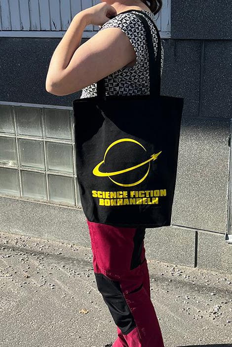 Science Fiction Bokhandeln Canvas Tote Bag