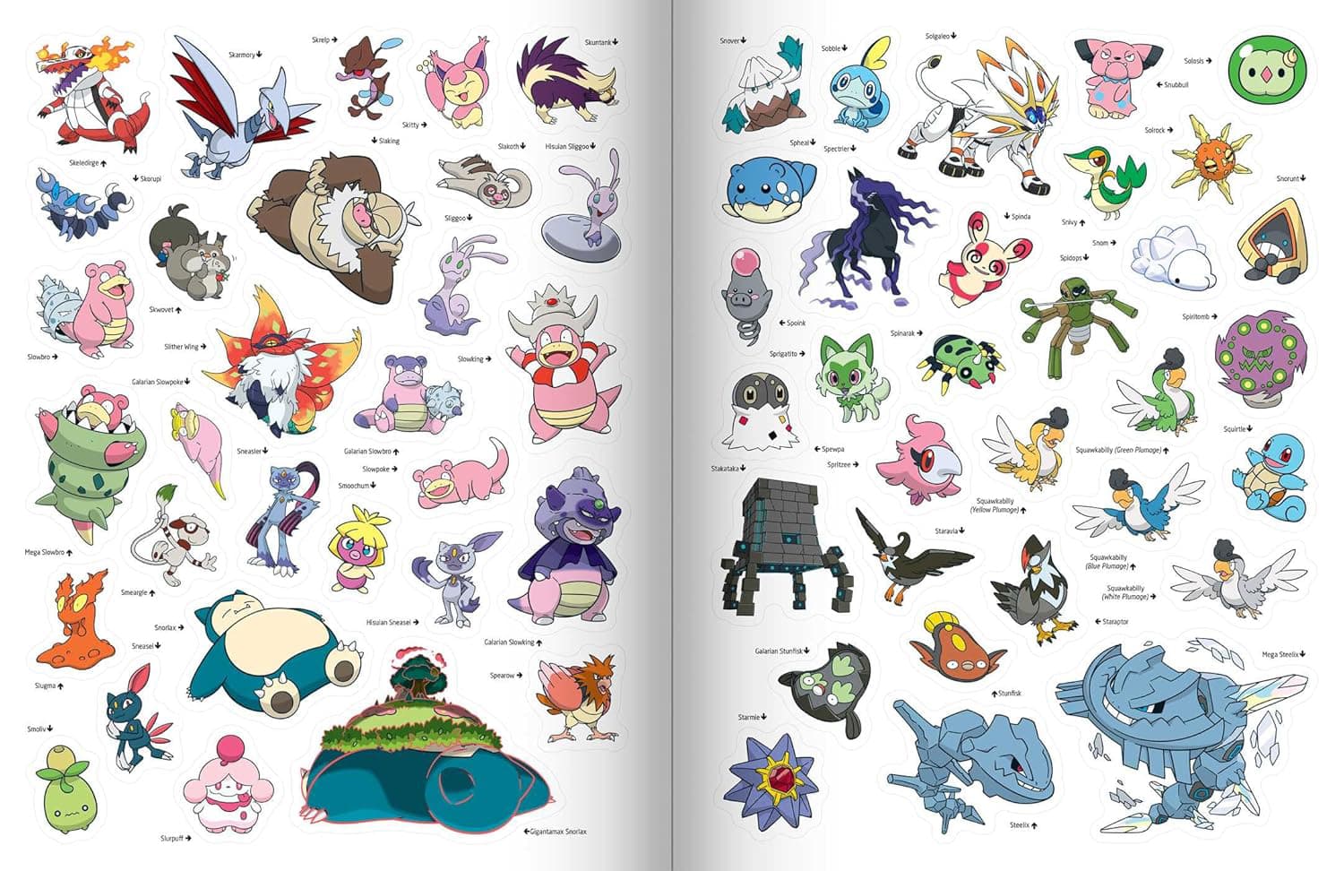 Pokémon Epic Sticker Collection: From Kanto to Paldea