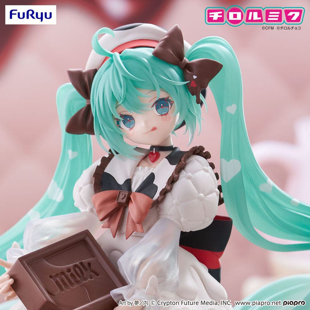 Hatsune Miku x Tirol Choco Milk Ver. PVC Statue 18 cm