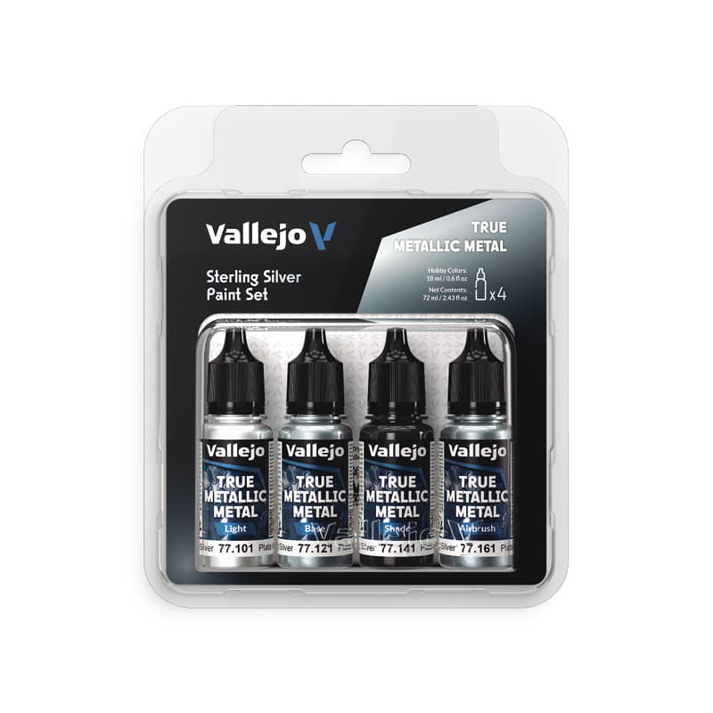 Sterling Silver Paint Set