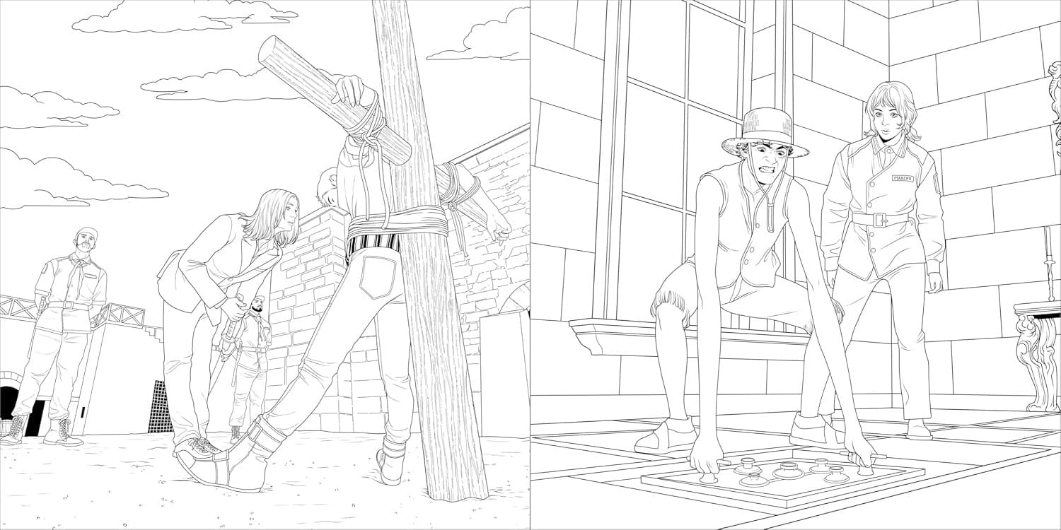 One Piece: The Official Live Action Coloring Book