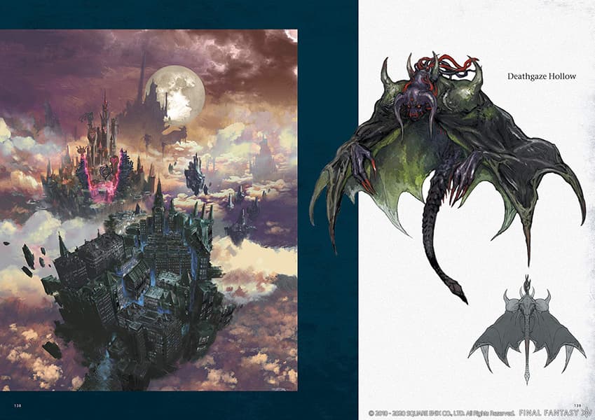 FF XIV: Heavensward The Art of Ishgard The Scars of War Artbook