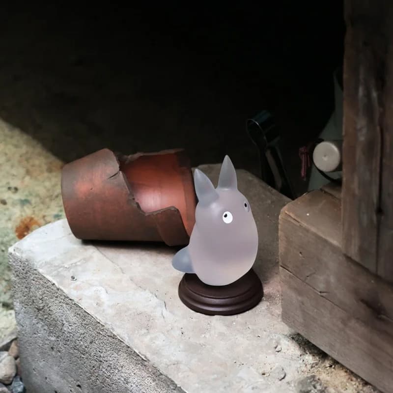 Small Transparent Totoro Pocket Statue 11 cm