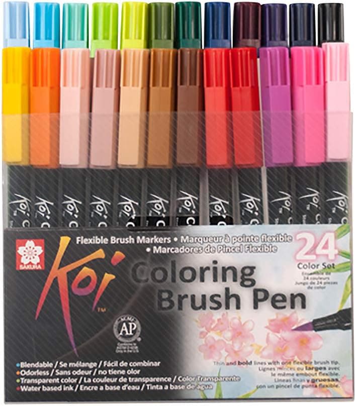 Koi Color Brush Set 24