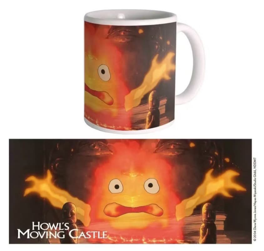 Howl's Moving Castle Calcifer Mug 300 ml