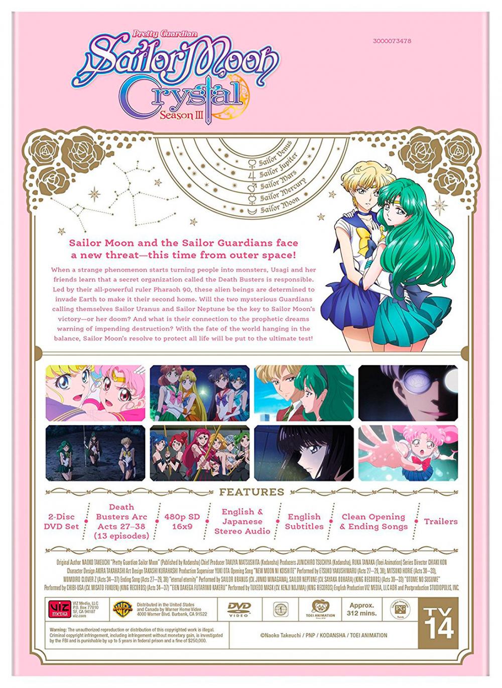 Sailor Moon Crystal Season 3 Science Fiction Bokhandeln