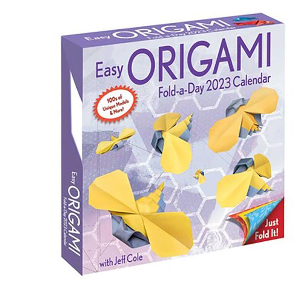 Easy Origami 2023 FoldADay Calendar Jeff Cole Science Fiction