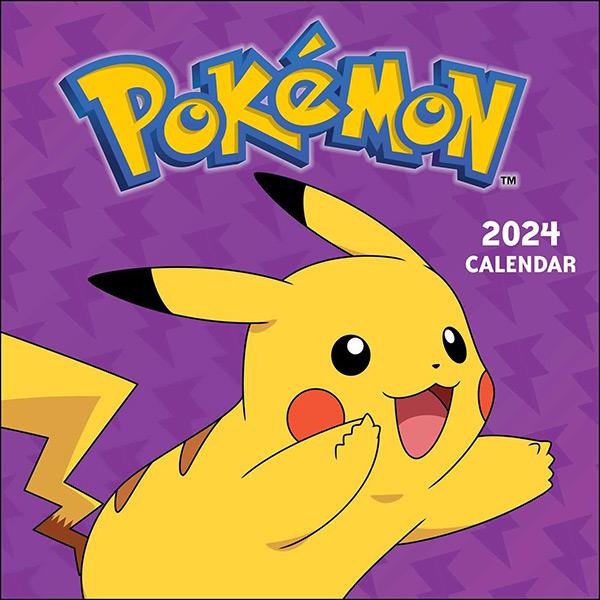Pokémon 2024 Wall Calendar Abrams Science Fiction Bokhandeln