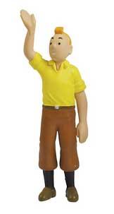 Liten figur - Tintin välkomnar