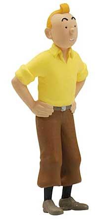 Liten figur - Tintin krabban med guldklorna