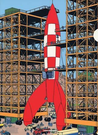Plastmapp - 61 Avfyrningsramp raket