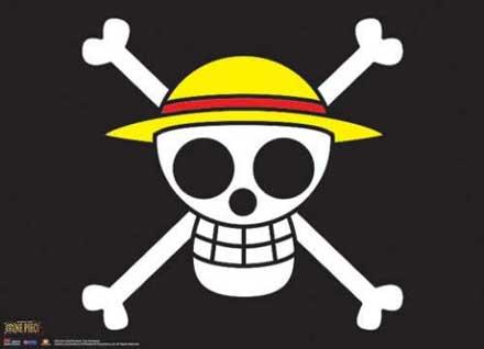 GE5216 One Piece: Straw Hat Pirates Flag Wall Scroll