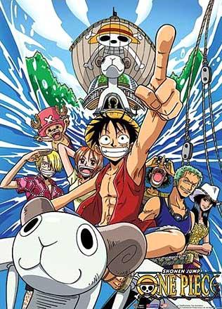GE5211 One Piece: Onward Voyage Wall Scroll