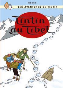 Affisch - Tintin au Tibet