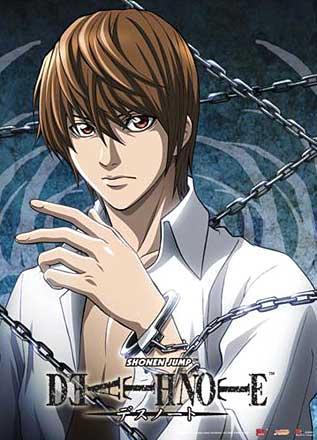 GE9985 Death Note: Light w/ Chains Wall Scroll