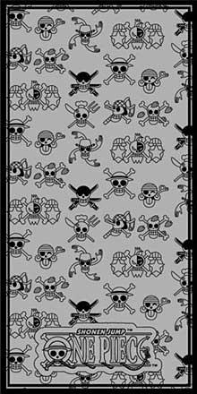 Towel: One Piece - Straw Hat and Jolly Roger