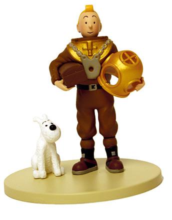 Figur - Tintin dykardräkt