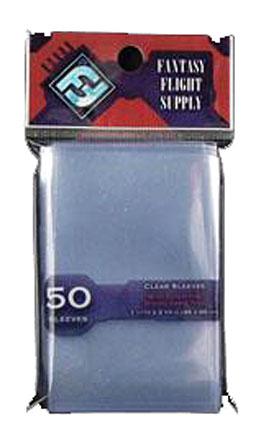 Red - Mini European Board Game Sleeves plastfickor