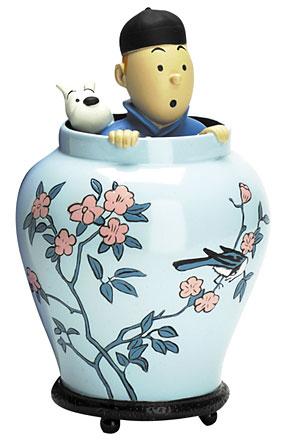 Samlarfigur - Orientalisk kruka 17cm