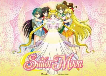 GE5889 Sailor Moon: Sailor Unity Wall Scroll