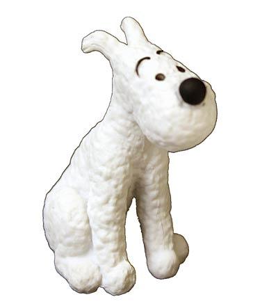 Liten figur - Milou sitter