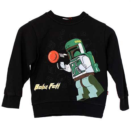Lego Boba Fett Sweatshirt Svart stl 140
