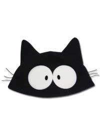 Cap: FLCL - Takkun Black Cat Fleece
